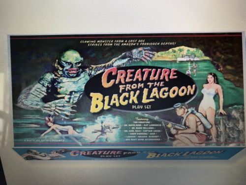 Creature From The Black Lagoon  Play Set 54mm.....REDUCED!!!