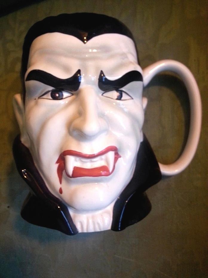Universal Monsters Licensed Dracula Teleflora Ceramic Planter Mug 7