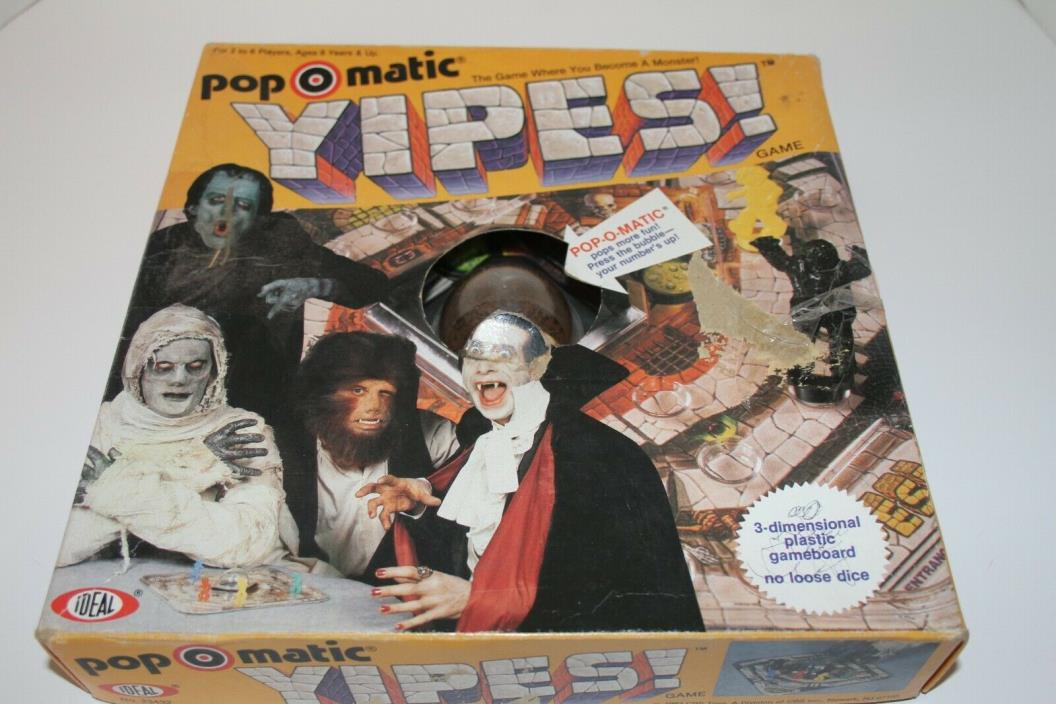 Vintage 1983 Popomatic Pop O Matic YIPES! No Monster