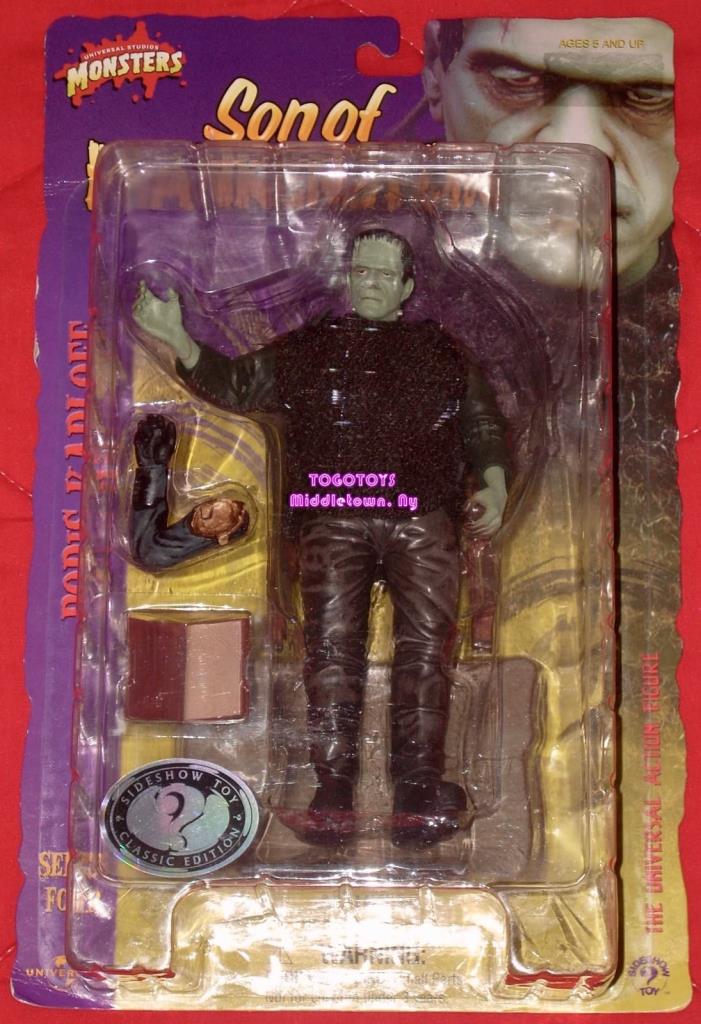 UNIVERSAL STUDIOS MONSTERS SON OF FRANKENSTEIN 8” SIDESHOW FIGURE