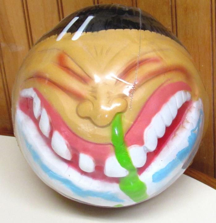 1986 MADBALL'S MEL APPEL WEIRD BALL SOCCER BALL SNOT NOSE MONSTER NEW , SEALED