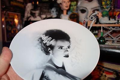 Universal Monsters Bride of Frankenstein Porcelain Plate Licensed SOLD OUT