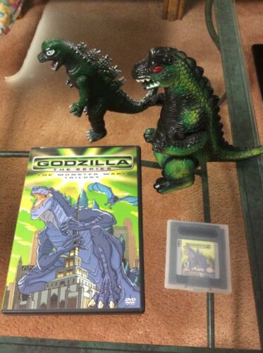Godzilla Gameboy Color DVD And Toys