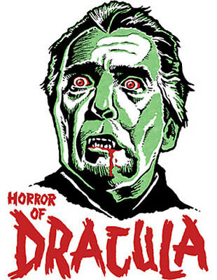 HORROR of DRACULA • STICKER • Retro MANI-YACK MONSTER!!!