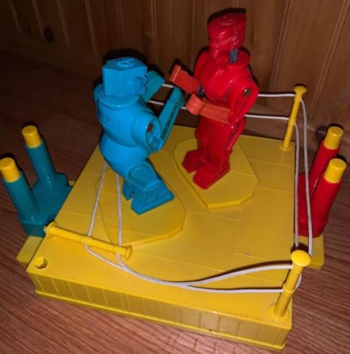 Rockem Sockem Robots Preowned For Parts 3001 Mattel