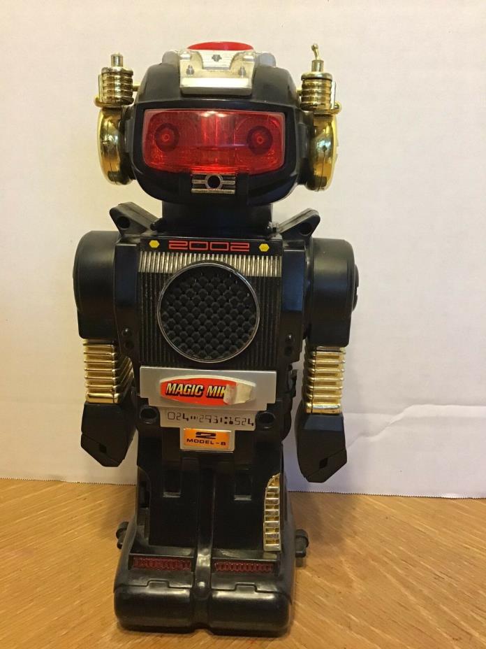 1980's MAGIC MIKE 2002 Robot MODEL - B 2 New Bright Robot Toy Figure