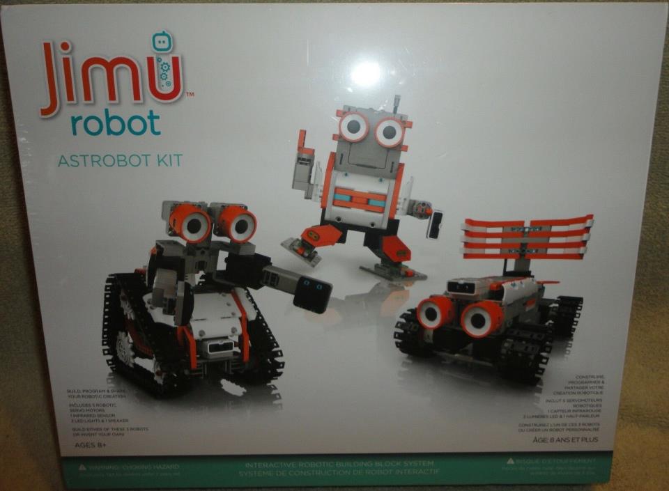 JIMU 3 Robot AstroBot Kit*App-Enabled Building/Coding Rover Astron JR0501 SEALED