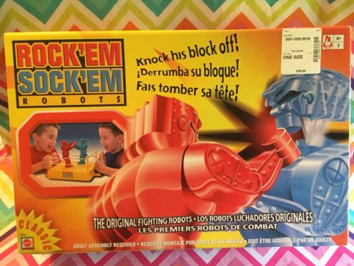 2003 Rock'Em Sock'Em Robots Game New Never Opened