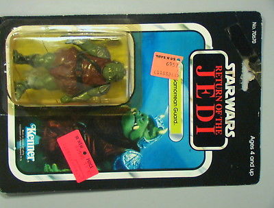 Star Wars VINTAGE 1983 Gamorrean Guard Mint on Sealed Punch Card Kenner C-5 ROTJ