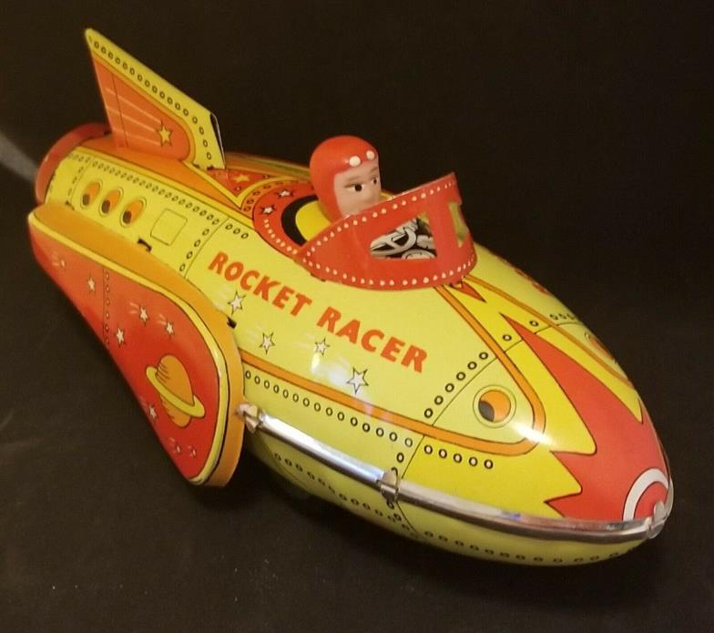 Vintage Schylling Rocket Racer Friction Toy- Japan - Original Box - Excellent!