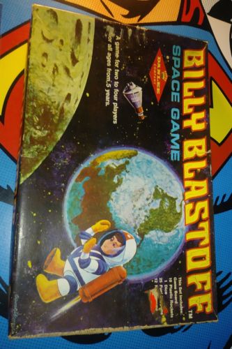 Vintage Eldon Billy Blastoff Space Board Game DANLEE company 1969 RARE ??