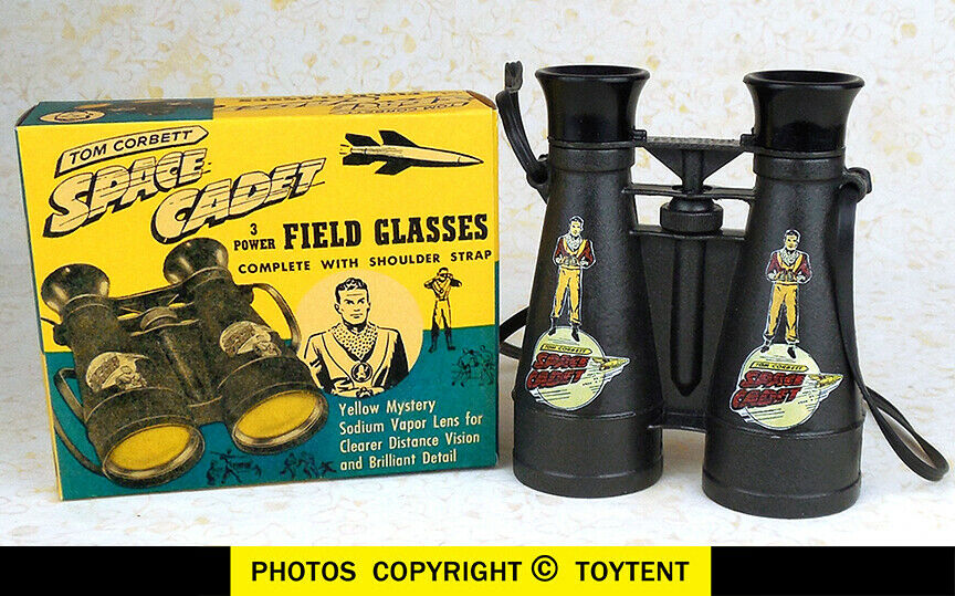 Tom Corbett Space Cadet field glasses binoculars
