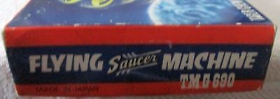 Flying Saucer Machine TMG690-Scarce Space Toy Mint In Box-1950's-60's