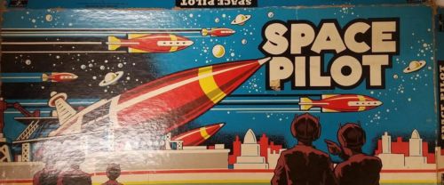Vintage 1951 Space Pilot board game by Cadaco