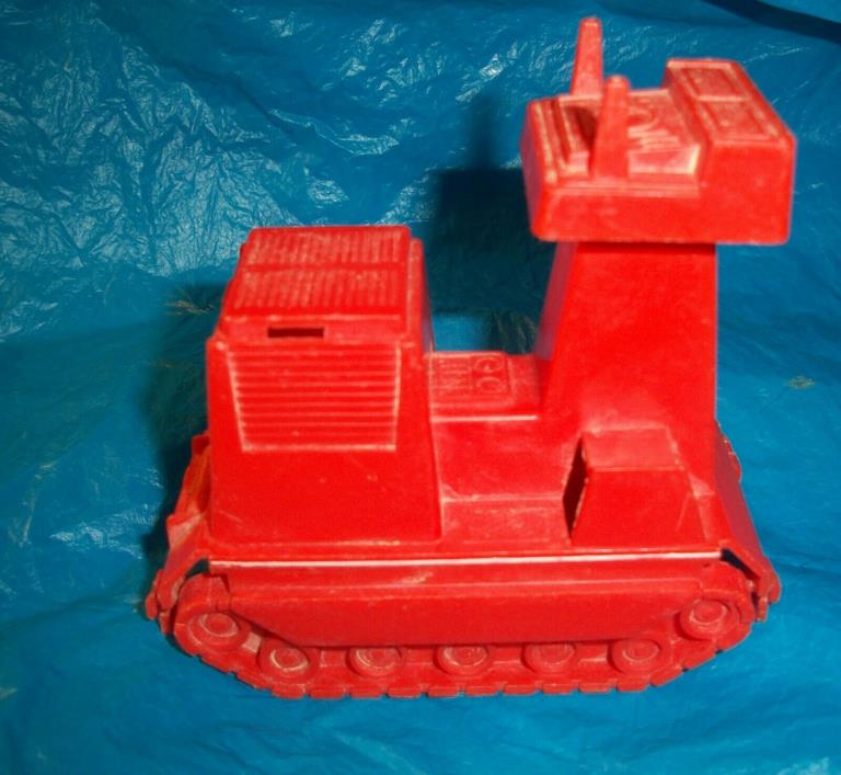 Mattel Matt Mason red Cat Trac tractor