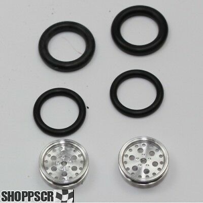 Pro Track Top Fuel Series CNC Drag Front Wheels, 3/4 O-Ring