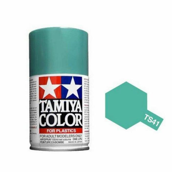 Tamiya TS-41 CORAL BLUE Spray Paint Can 3 oz 100ml #85041 Mid-America Raceway