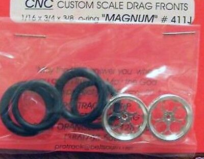 Pro-Track CNC Magnum Front Drag tires in Chrome