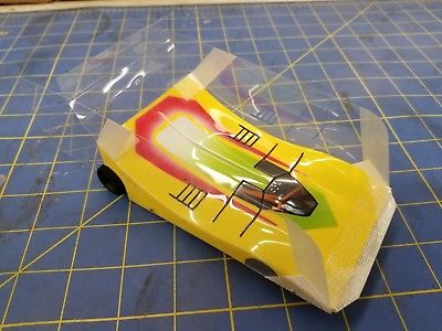 Mid America 300 Group F Wing Car w/ Phoenix Motor -- Yellow