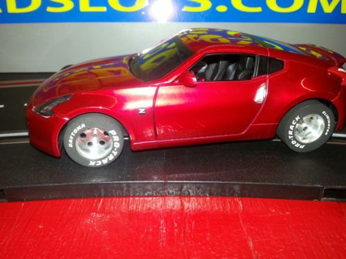 SLOT CAR 2009 370Z 1:24 Car / SLOT CAR  Redcar , aluminum wheels