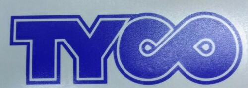 Tyco sticker slot car pit box Ho 1/64 440 x2