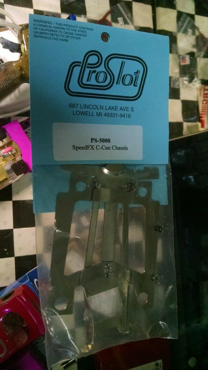 PROSLOT 1/24 slot car SPEEDFX C-CAN CHASSIS NEW CARD 4