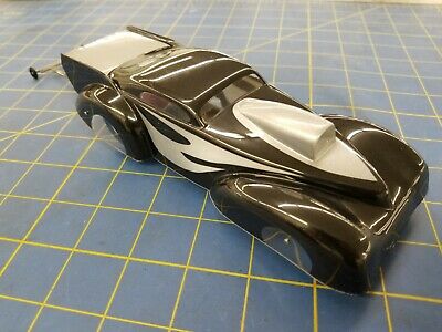 MID 322 RTR Drag Car Pro Mod Black & Silver w/ E.T. motor Steel Chassis 1/24