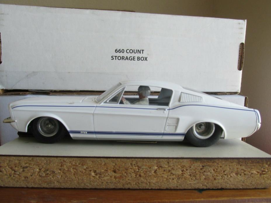 1/24 scale AMT 67 Mustang slot car