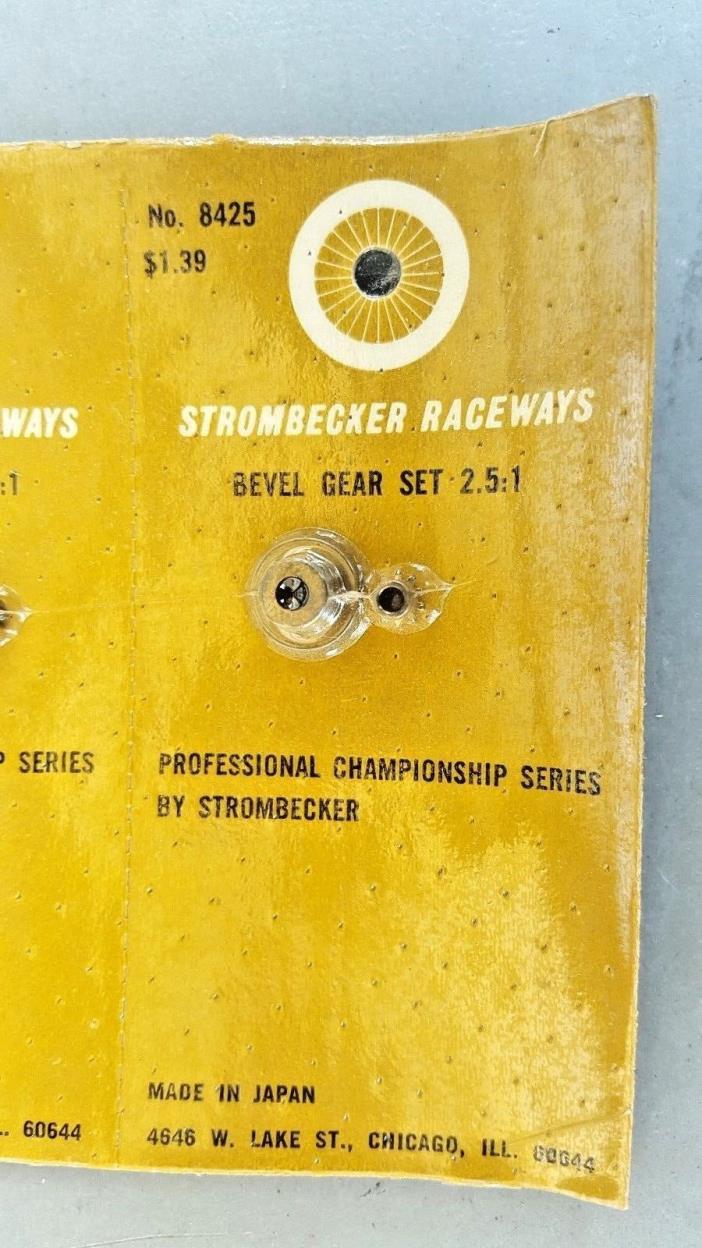 Strombecker SIX Bevel Gear Sets  2.5:1 ratio  No. 8425