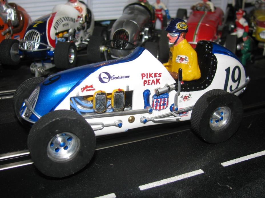 Monogram Pikes Peak Midget Racer Kurtis Racing Special Slot Car #19