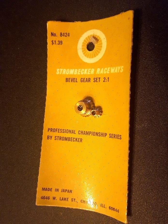 Strombecker Bevel Gear Set  2:1 ratio  No. 8424