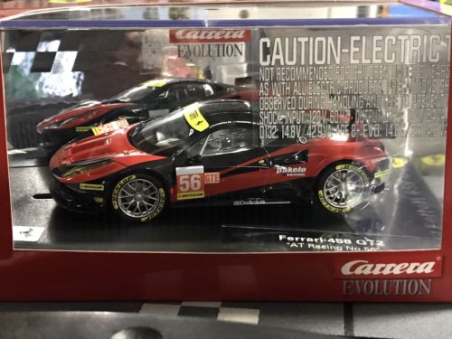 Carrera  Ferrari 458 GT2 AT Racing Evolution Analog Slot Car 1/32