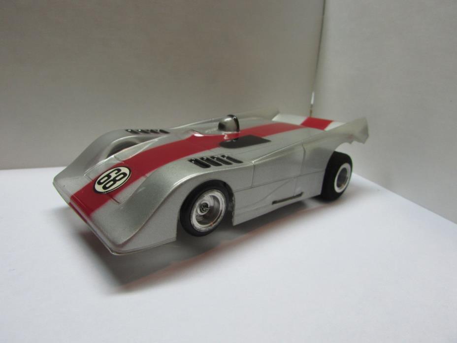 Very Rare RIGGEN 1/32 Slot Car Silver New Old Stock NEVER RACED BRAND NEW LOOK!!