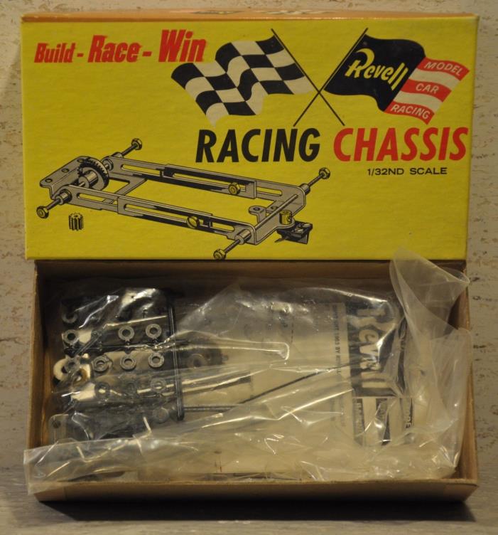 Revell's Vintage Slot Car Racing Chassis -  1:32 SCALE - Parts Sealed In Box