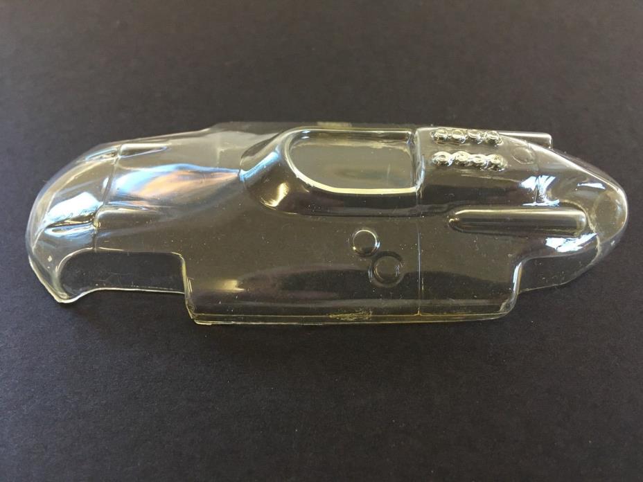 Vintage 1960's Pactra Harvey Aluminum 1/32(!) clear plastic slot body butyrate