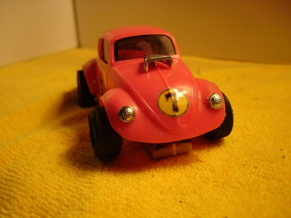 Eldon RARE VW Bug 1635-12 in pink slot car 1/32 offered by MTH.
