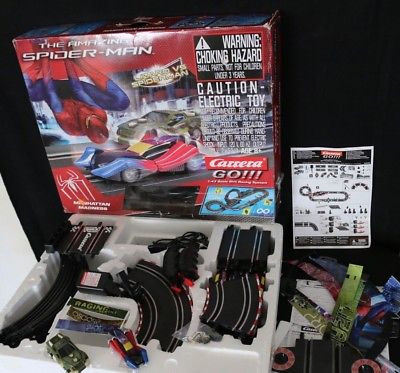 THE AMAZING SPIDER-MAN CARRERA GO!!! 1.43 SCALE SLOT HO RACING SYSTEM