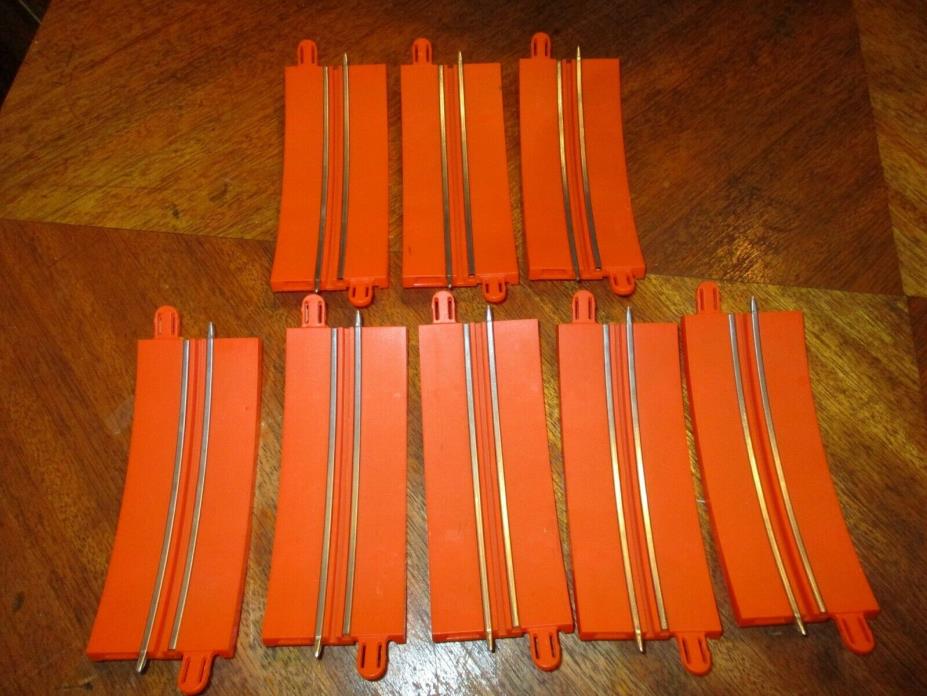 2016 1/43 SCALE HOT WHEELS SLOT CAR REPLACEMENT PARTS LOT 8 LOOP TRACKS