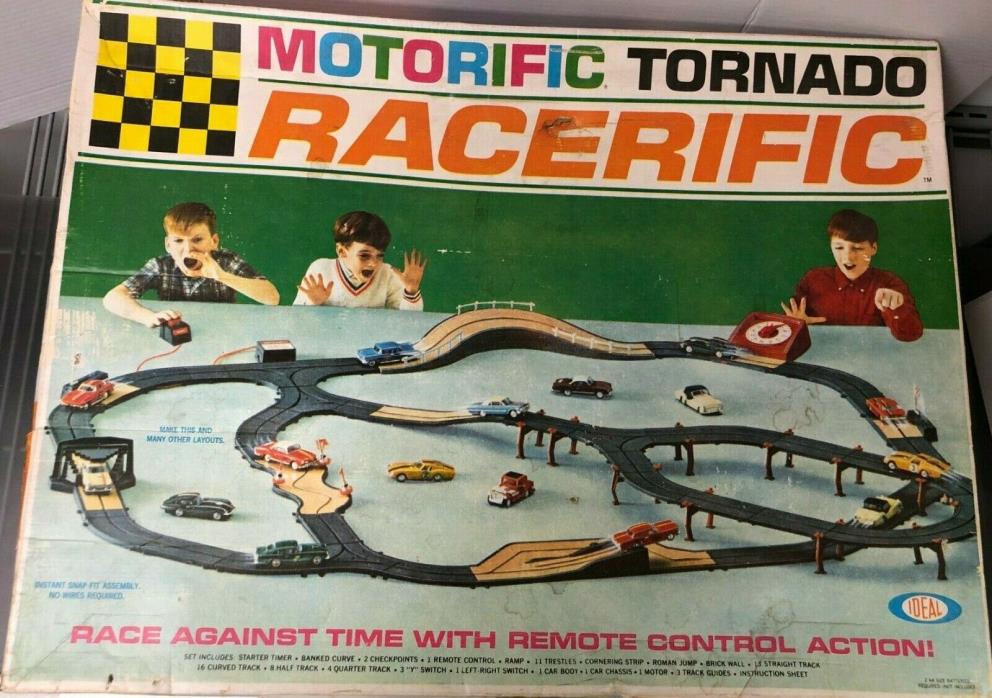 Ideal Motorific Tornado Racerific 4601-1 Set Vintage 1967 RARE NO CAR W