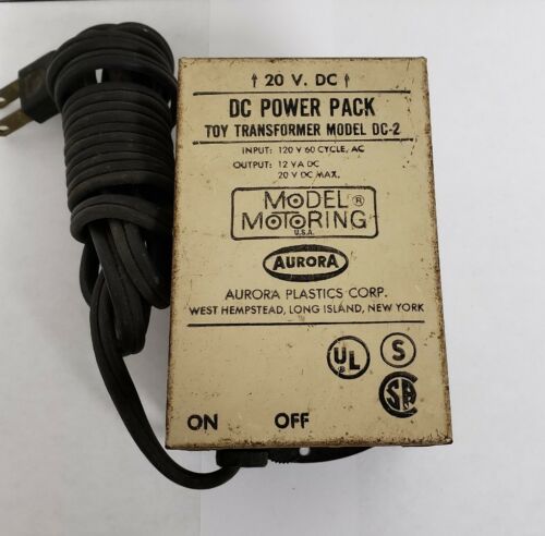 Aurora slot car Transformer model DC-2 WORKS