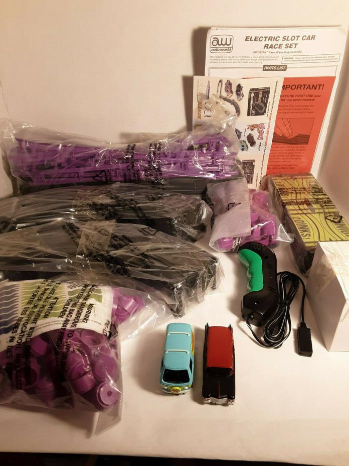 Rare Scooby-Doo Electric Slot Car Racing Set Slot Car The Mystery Machine Hearse