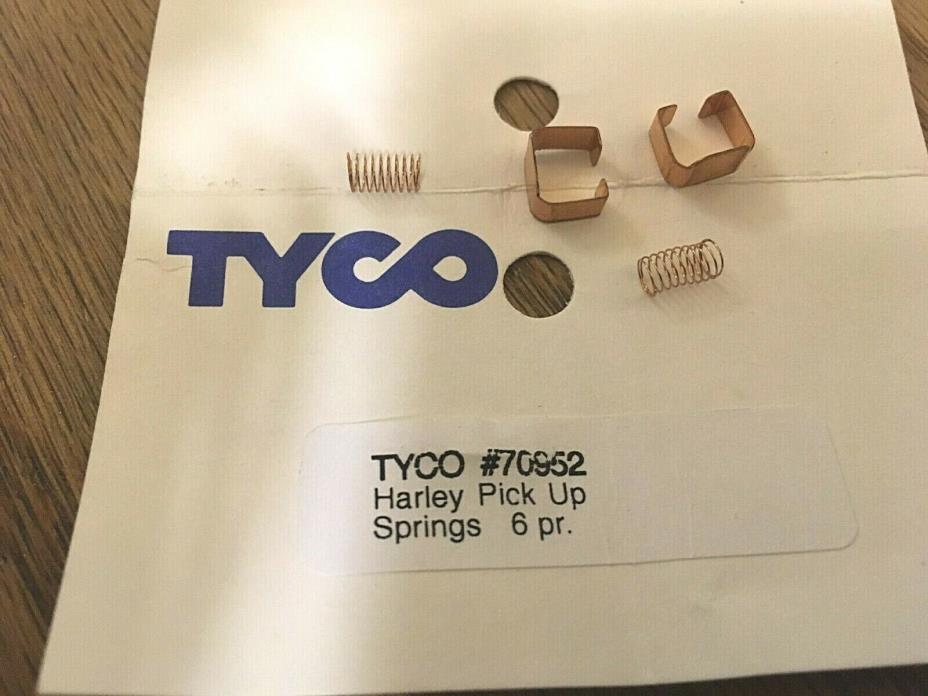 1 Pair Tyco Motor Cycle Slot Car Pickup Shoes and springs new mint Original