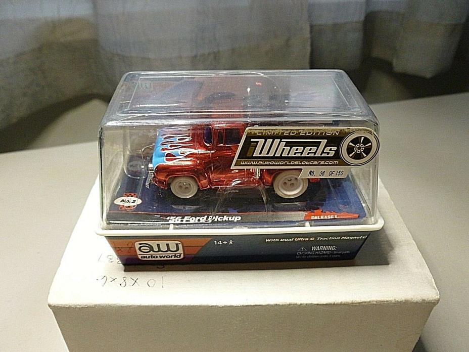 NEW AW IWHEELS 2008 #2 '56 FORD PICKUP LIMITED EDITION RELEASE #1 1/64 SCALE NEW