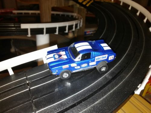 68 mustang racer ho slot car