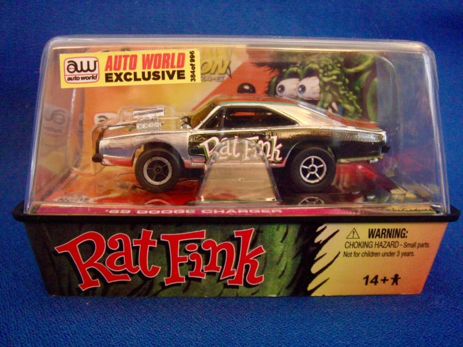 AW EXCLUSIVE - X TRACTION ULTRA-G RAT FINK '69 DODGE CHARGER