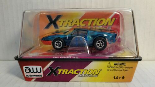 AW - '05 Ford GT - XTraction - New in Case - H O Slot Car