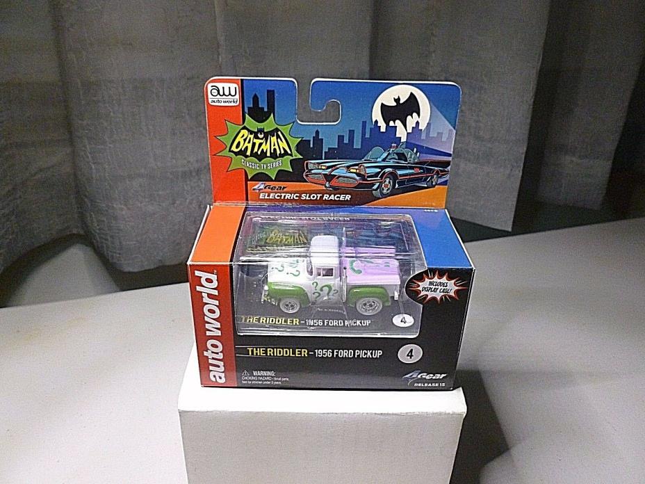 NEW AW RELEASE #15 BATMAN CLASSIC TV SERIES THE RIDDLER IWHEELS 1956 FORD PICKUP
