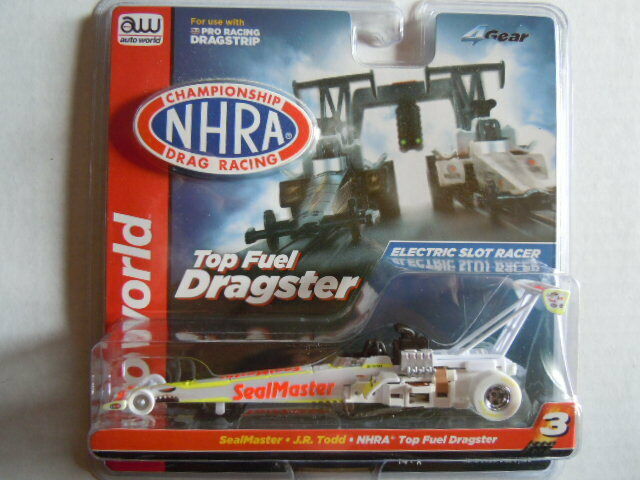 Auto World 4-Gear Top Fuel Dragster Slot Car ~ Seal Master ~ Limited Edition