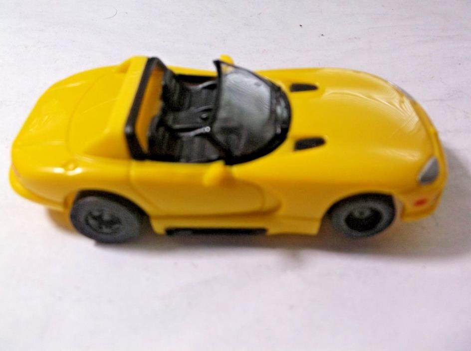 vintage tyco slot car dodge viper with hp-7 tyco chassis fast nice !!