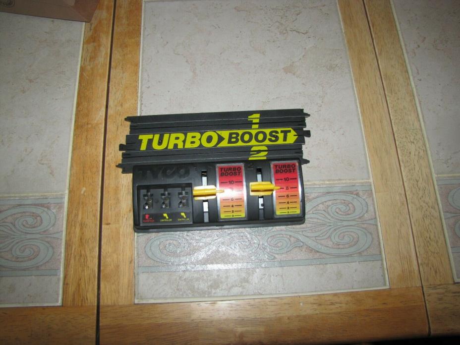 vintage Tyco Slot Car Turbo Boost Terminal Track no. B 5885, 9 in